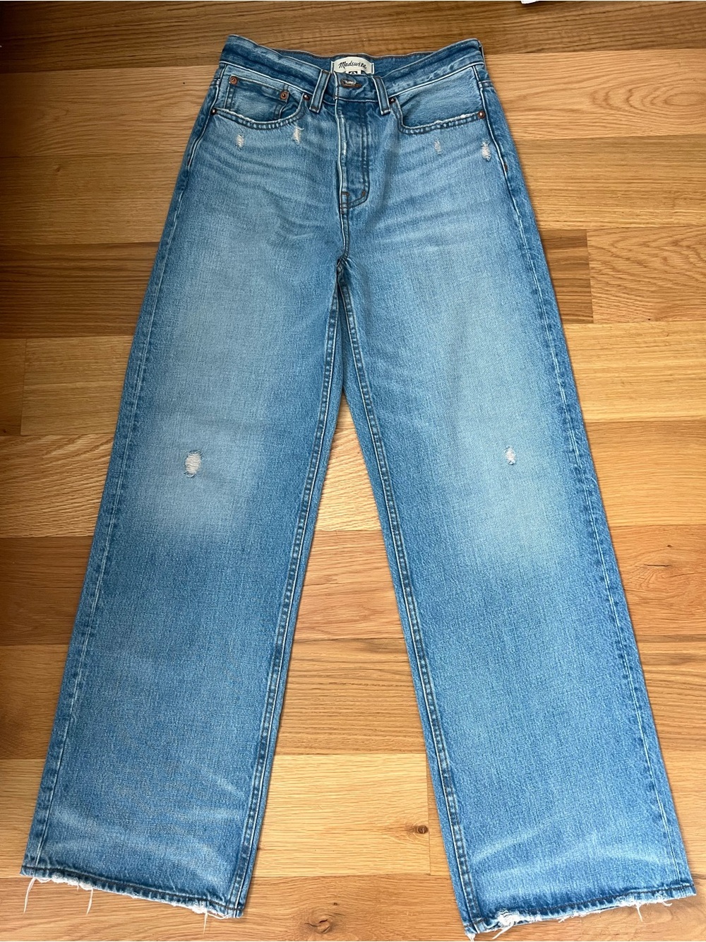 Madewell Low Slung Baggy Jeans